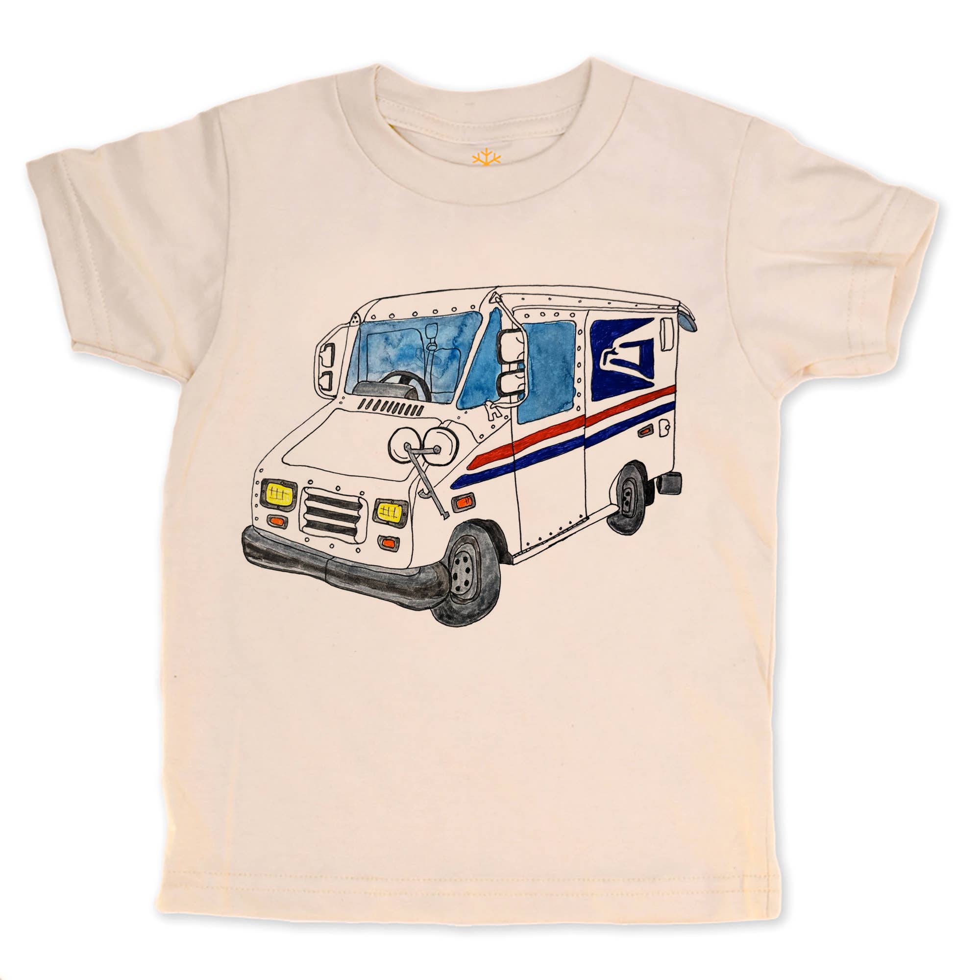 Mail Truck Organic Tee