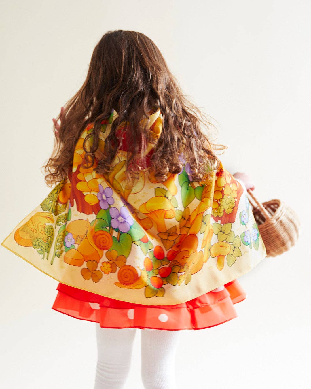 100% Mulberry Silk Kids Mushroom Tutu