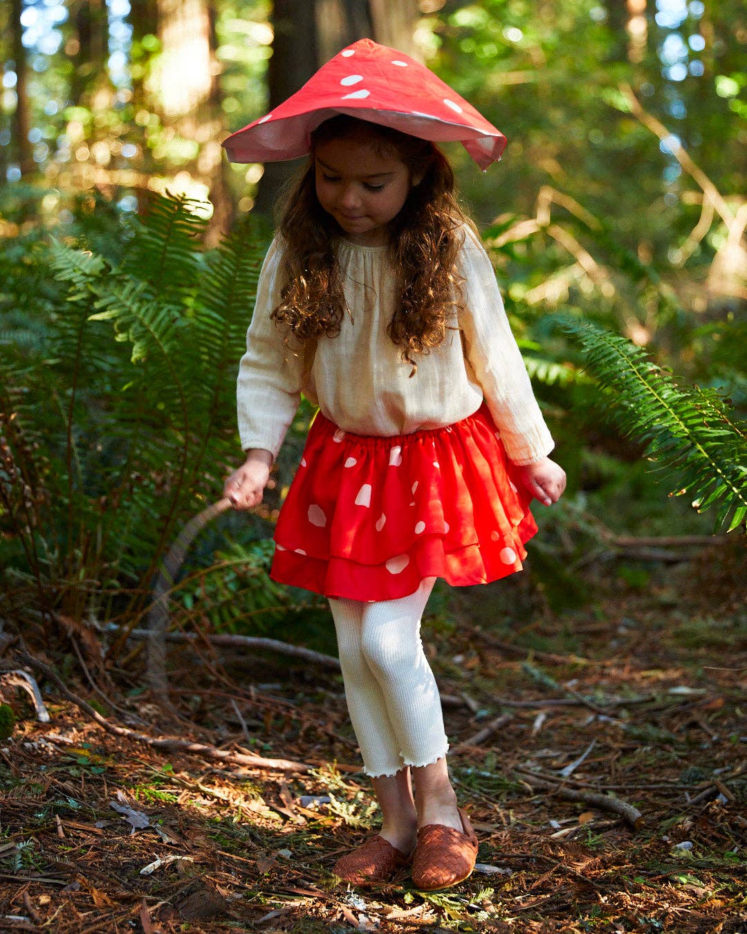 100% Mulberry Silk Kids Mushroom Tutu