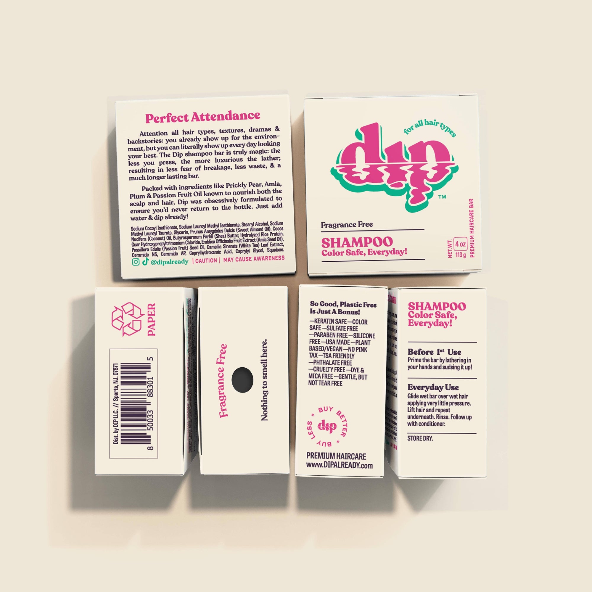 Dip Color-Safe Shampoo Bars