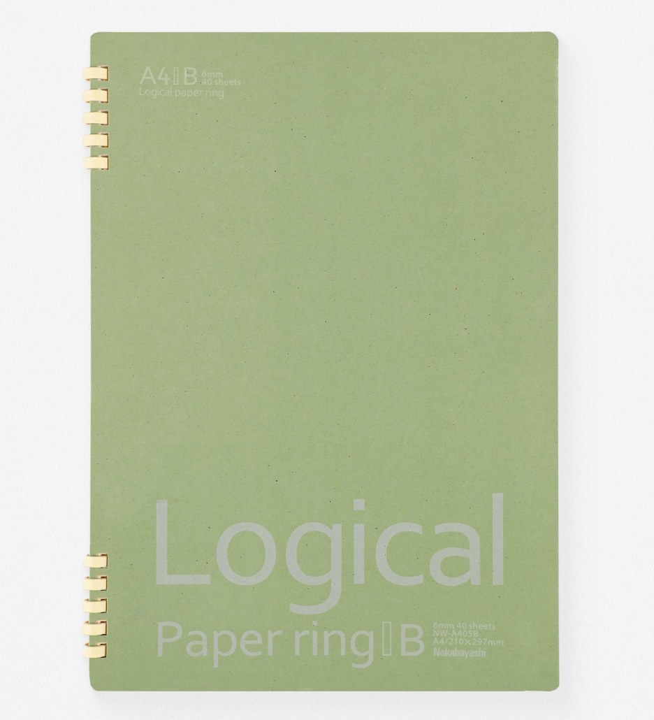 Nakabayashi Logical 100% Paper A4 Notebook