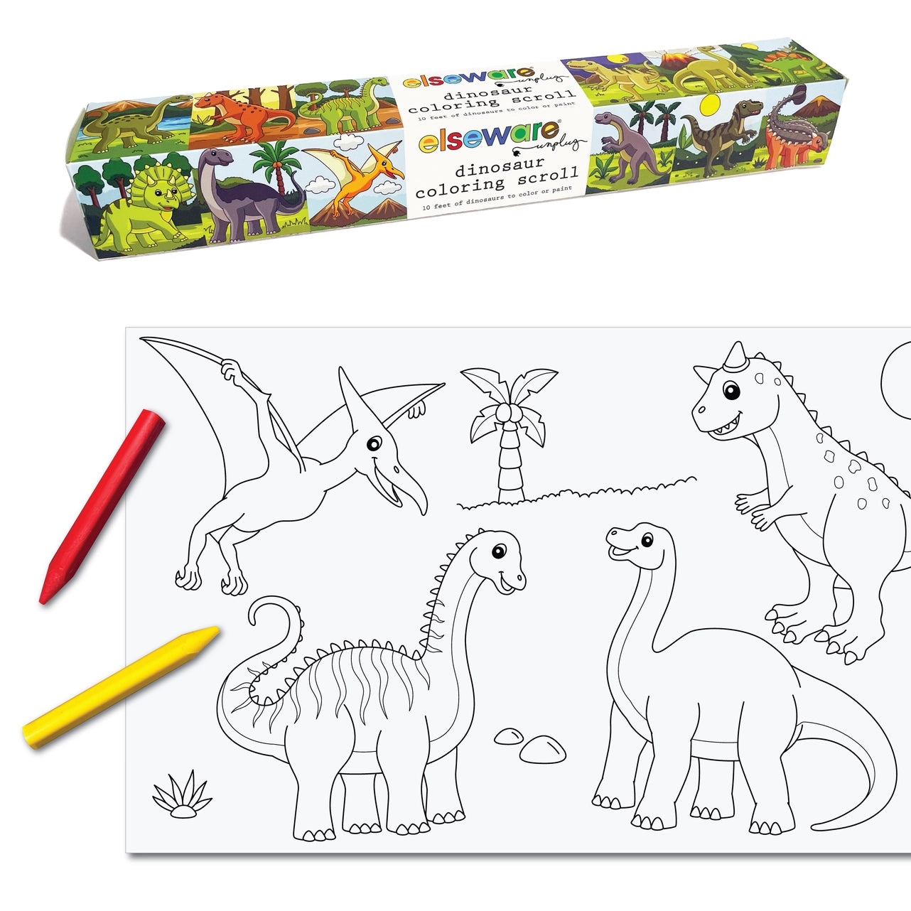 Eco-Kids Coloring Scroll