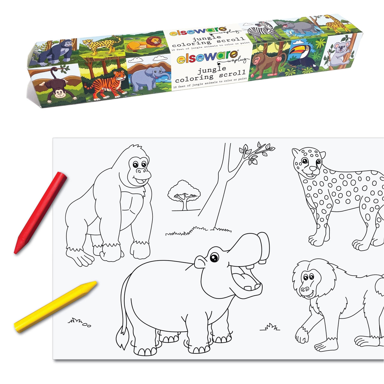 Eco-Kids Coloring Scroll