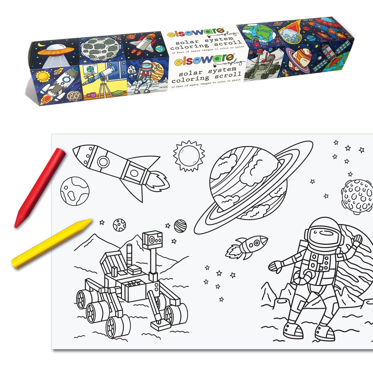 Eco-Kids Coloring Scroll