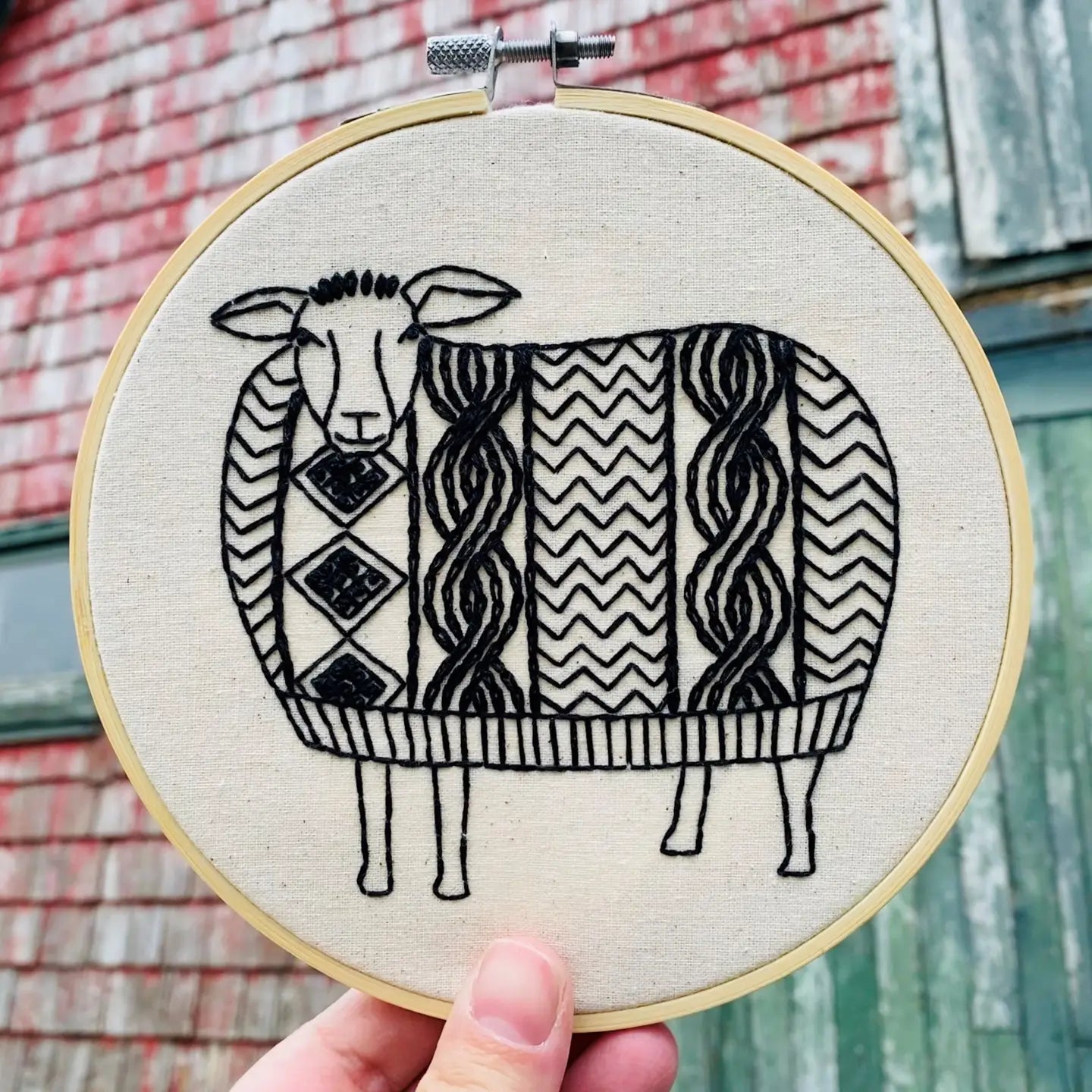 Hook, Line & Tinker Complete Embroidery Kit
