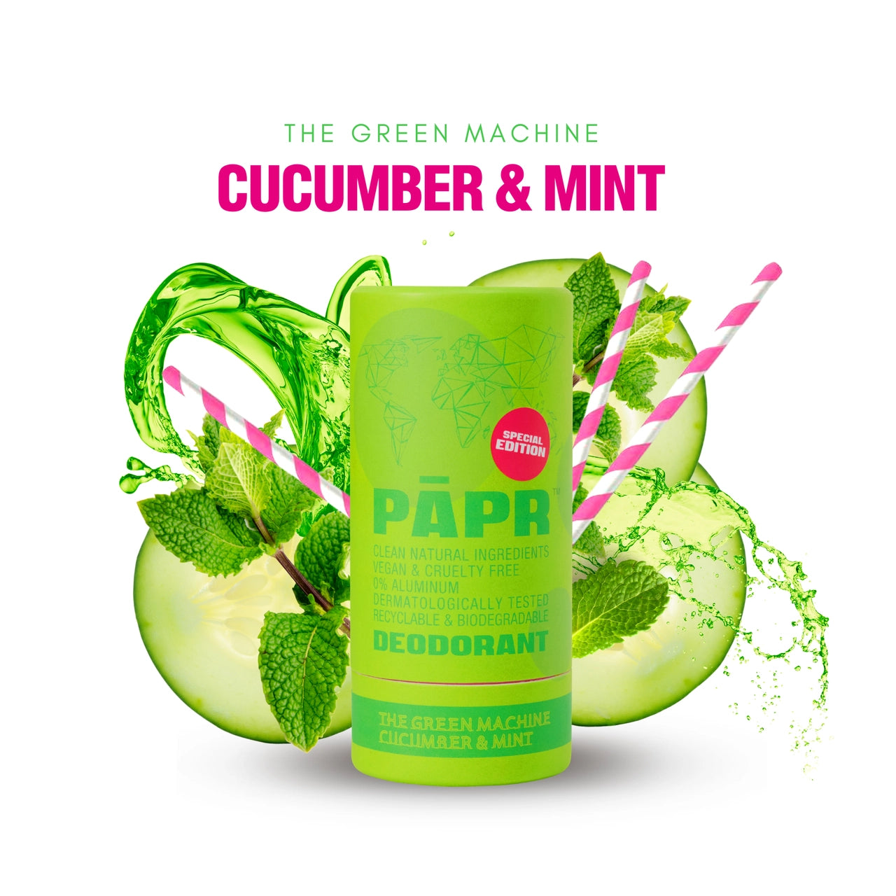 PAPR Biodegradable Deodorant
