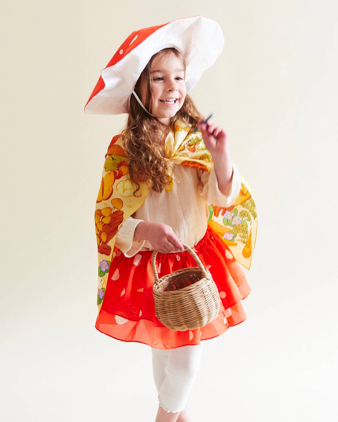 100% Mulberry Silk Kids Mushroom Tutu