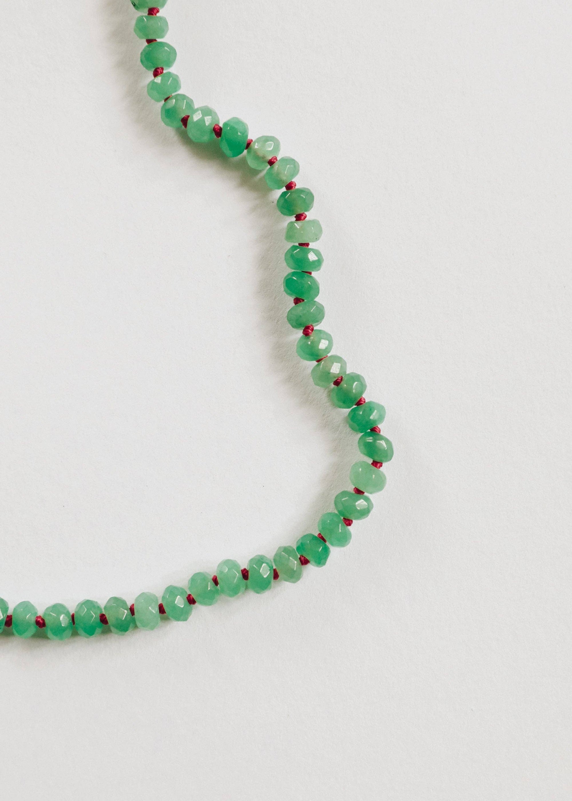 Aventurine + 14K Gold-Filled Toggle Necklace