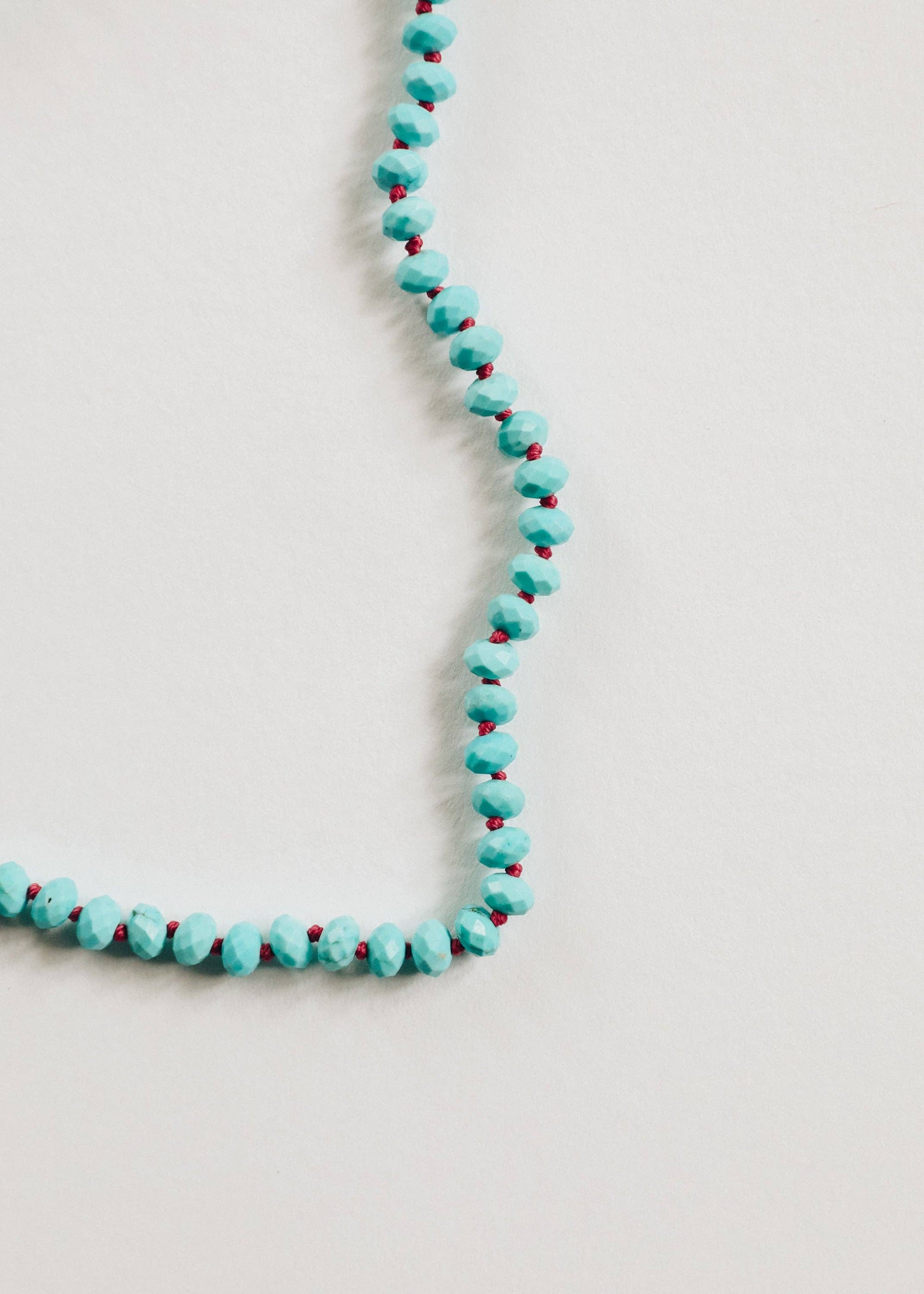 Turquoise + 14K Gold Filled Toggle || Gemstone Bracelet - 7"