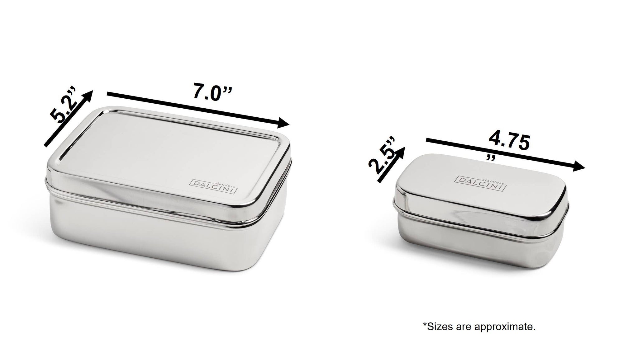 Stainless Steel Bistro & Snacker Combo Bento Box