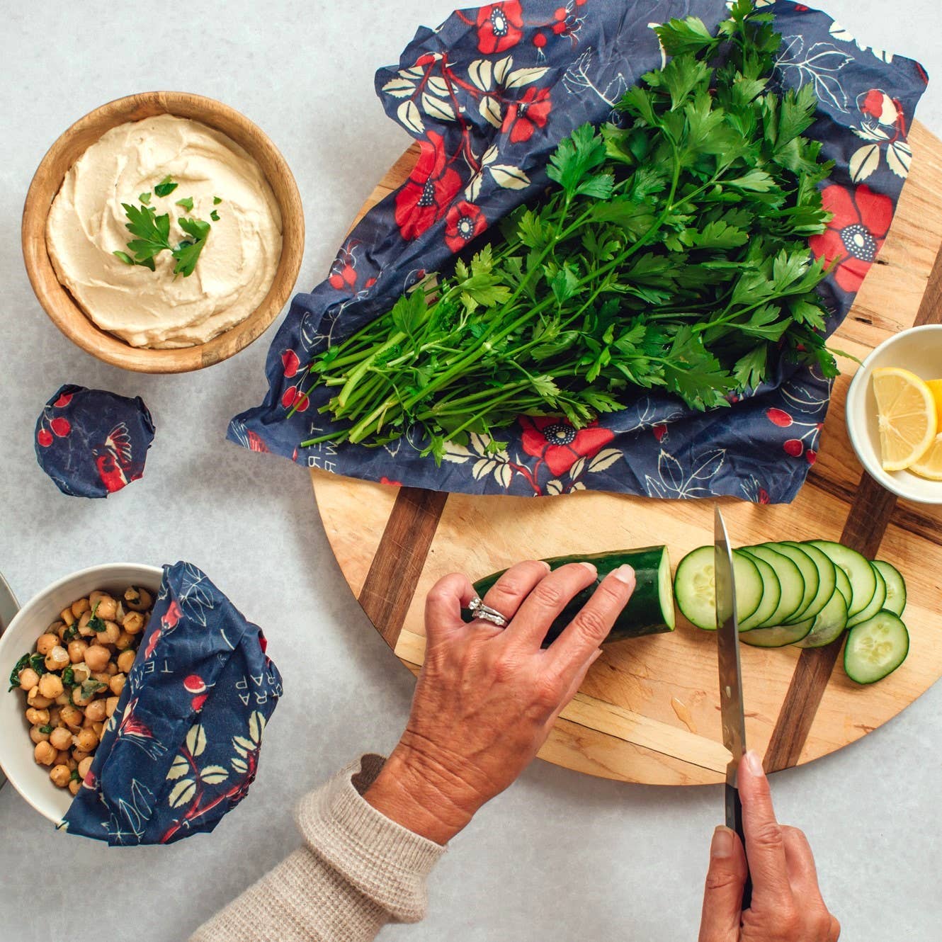 Reusable Beeswax Food Wraps