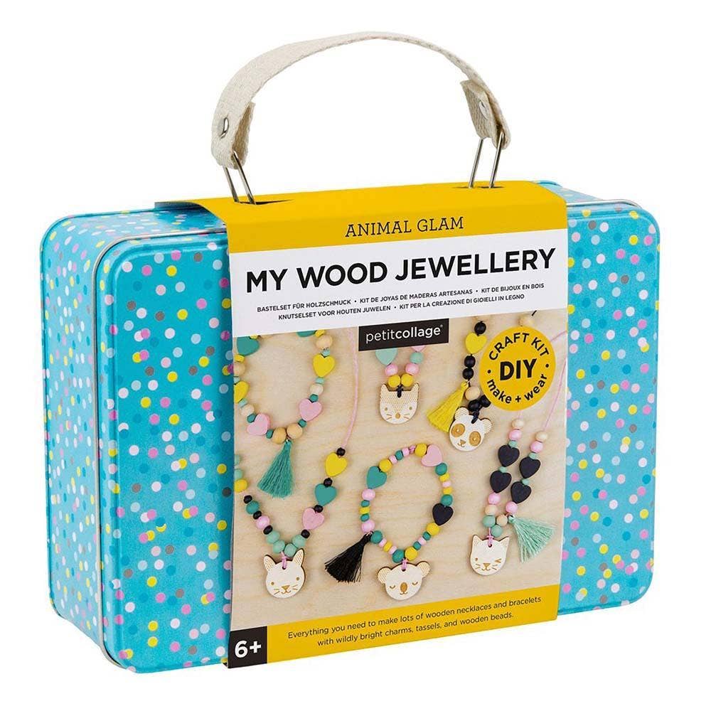 Animal Glam My Wood Jewellery Kit
