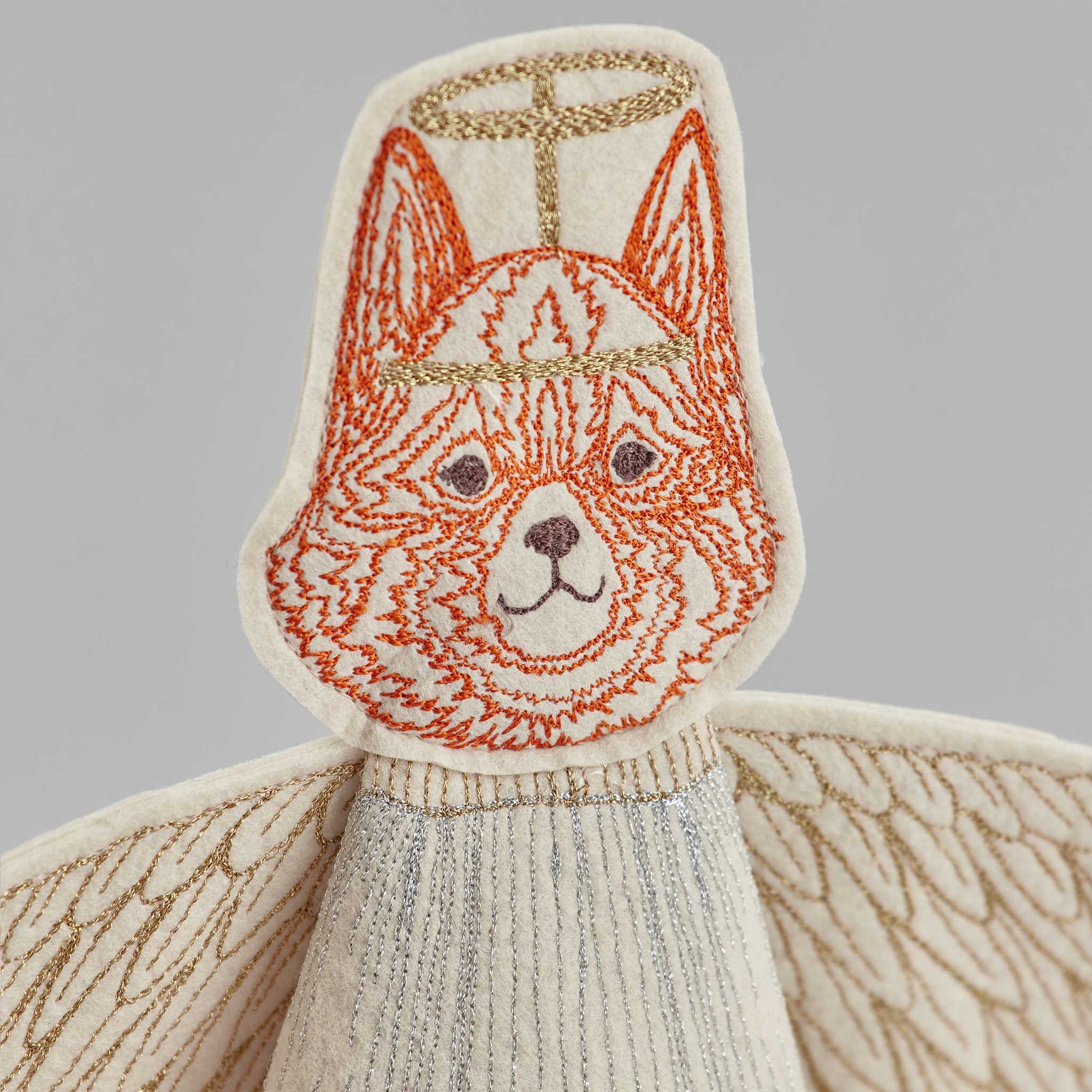 Coral & Tusk Angel Fox Tree Topper