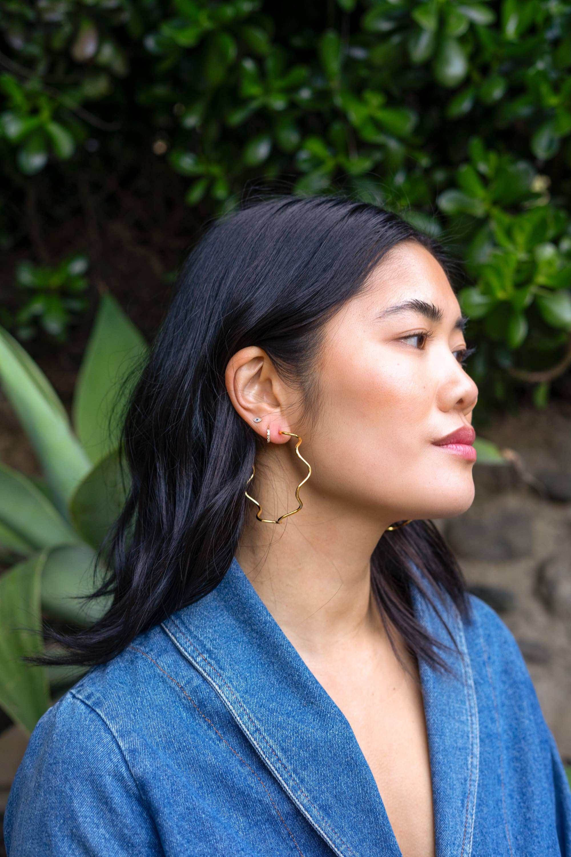 Alma Hoops by Peter and June