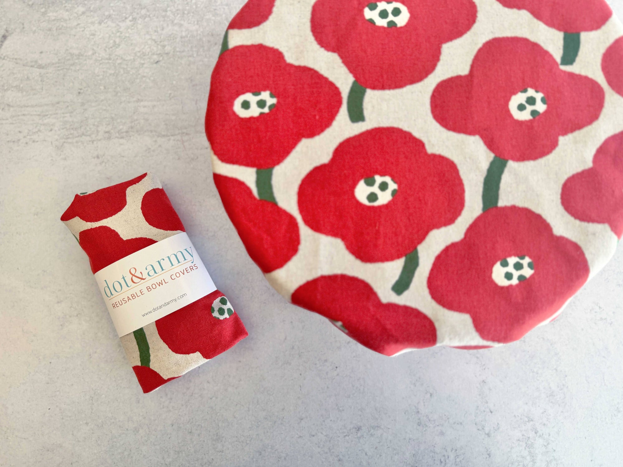 Dot & Army Reusable Bowl Covers