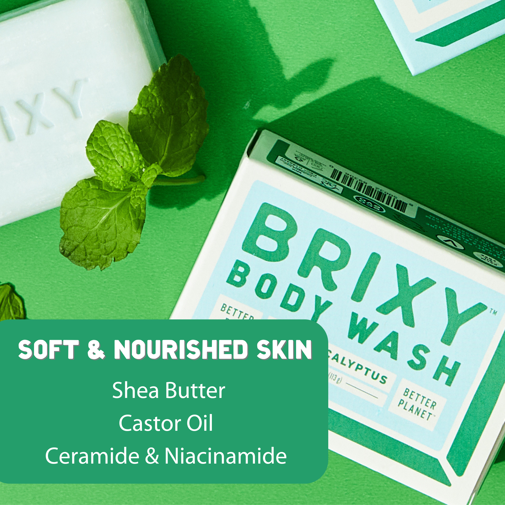 Moisturizing Body Wash Bar For Skin Barrier Support