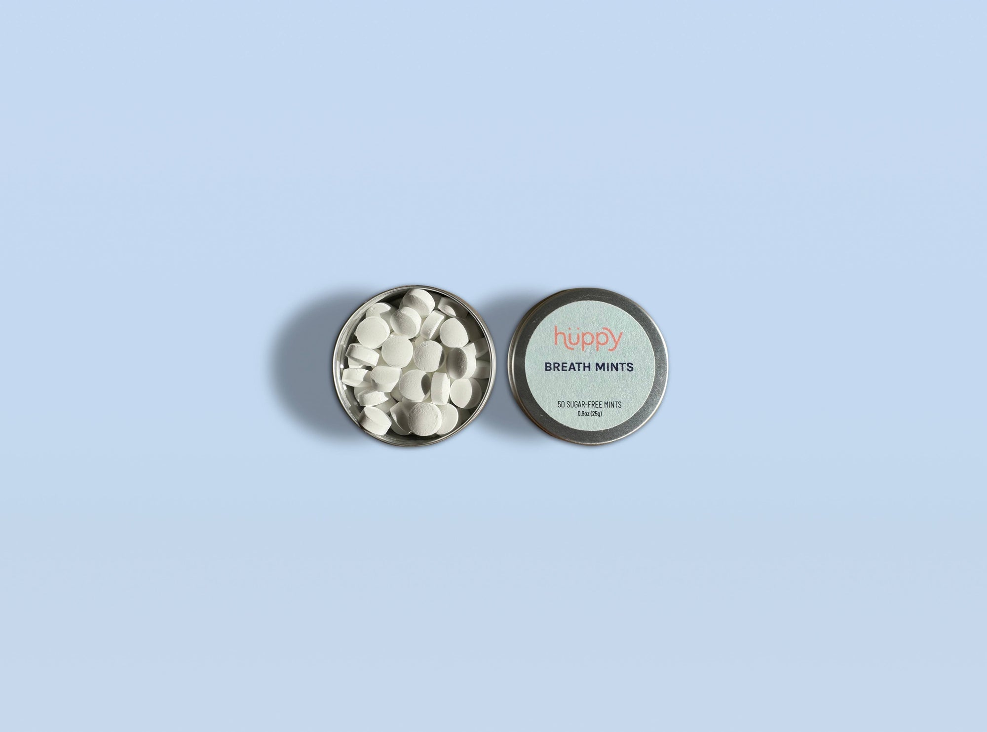 Breath Mints in Refillable Case