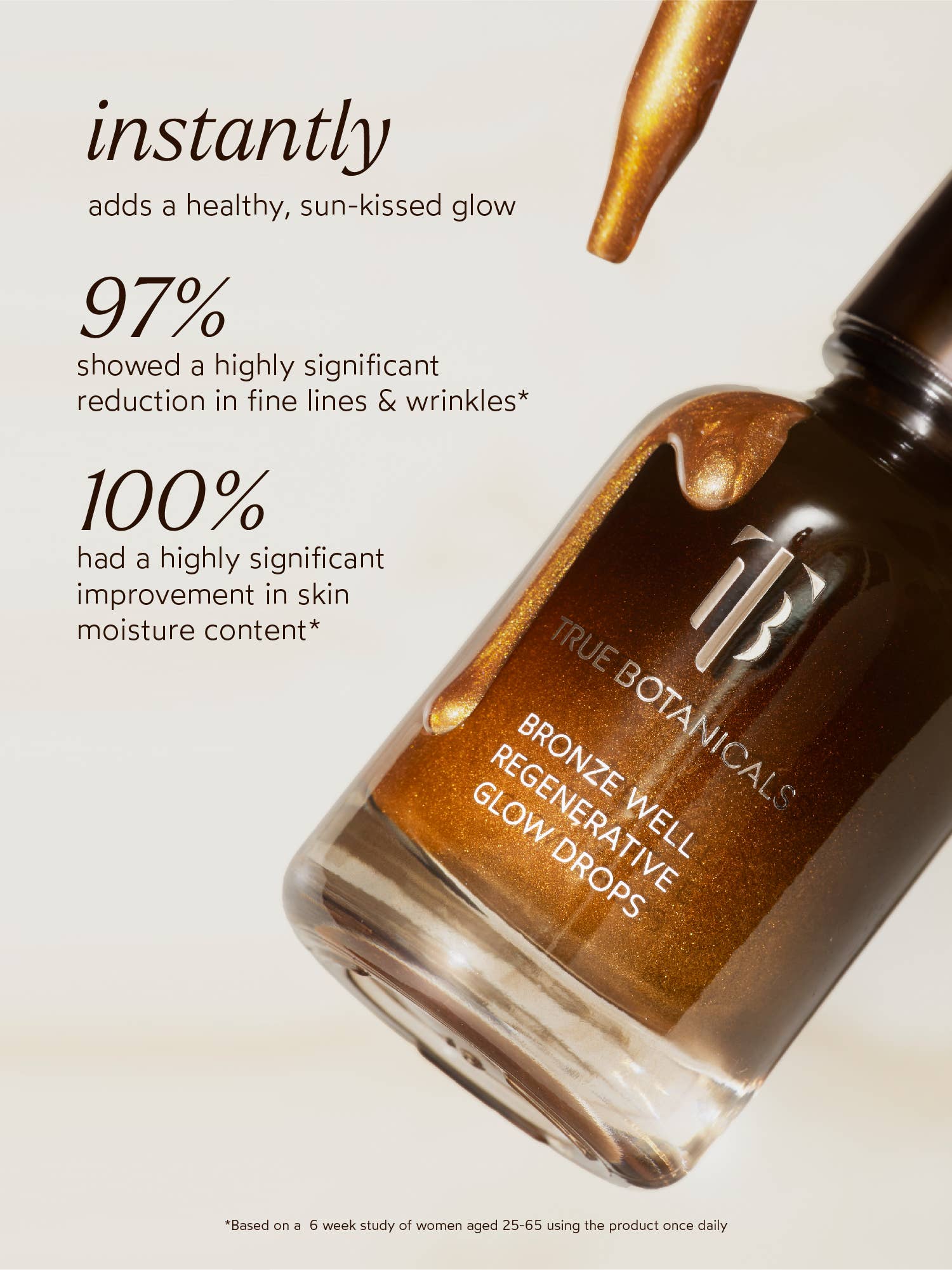 True Botanicals Bronze Well Regenerative Glow Drops