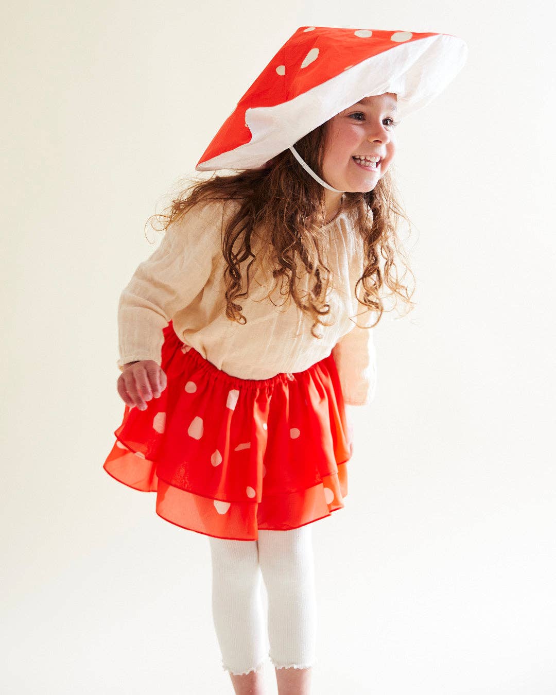 100% Mulberry Silk Kids Mushroom Costume