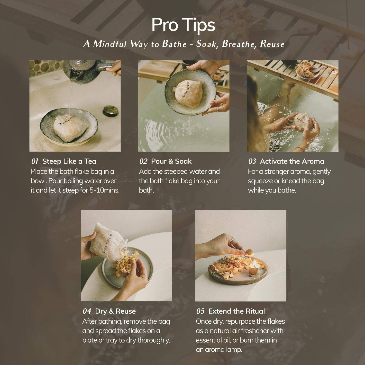 Hinoki Japanese Cypress Bath Flakes