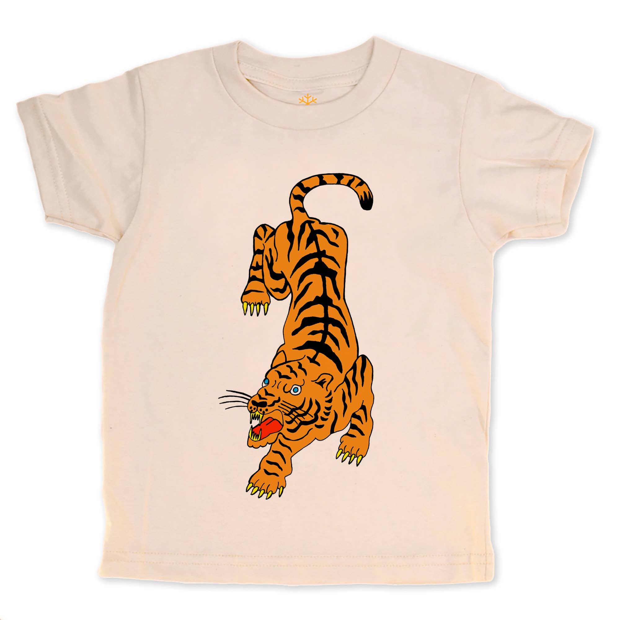 Kids Organic Tiger Tee