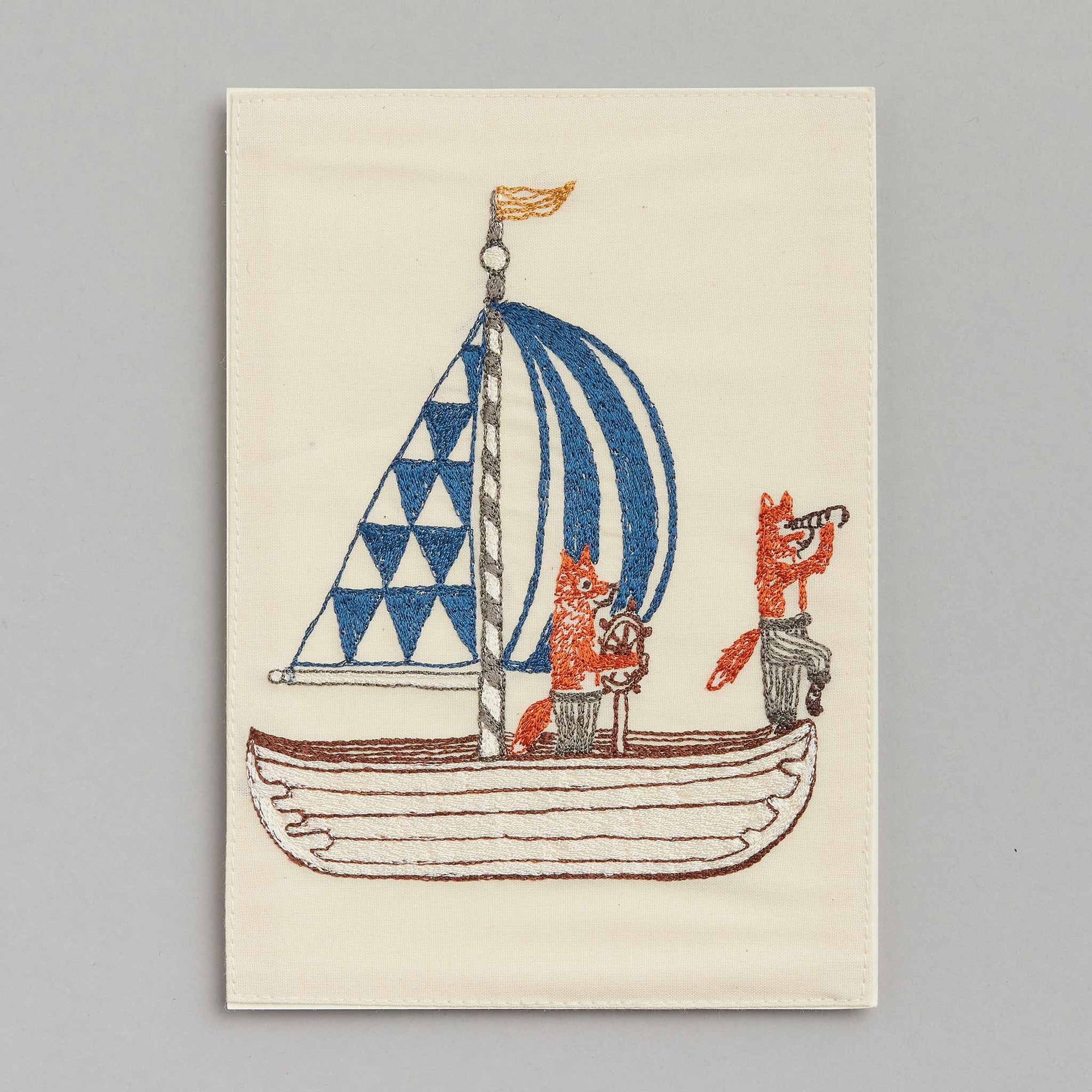 Coral & Tusk Keepsake Sailboat Card