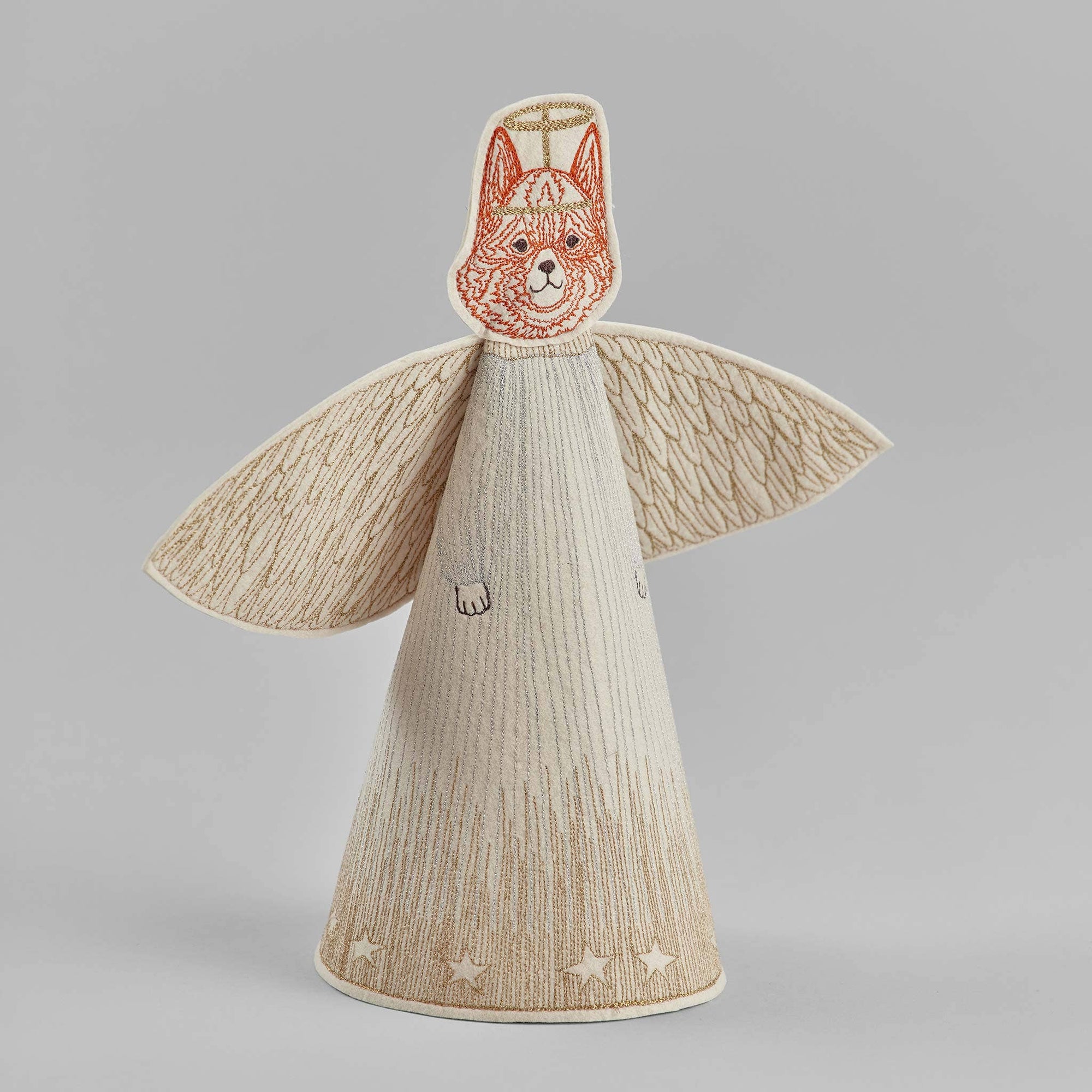 Coral & Tusk Angel Fox Tree Topper