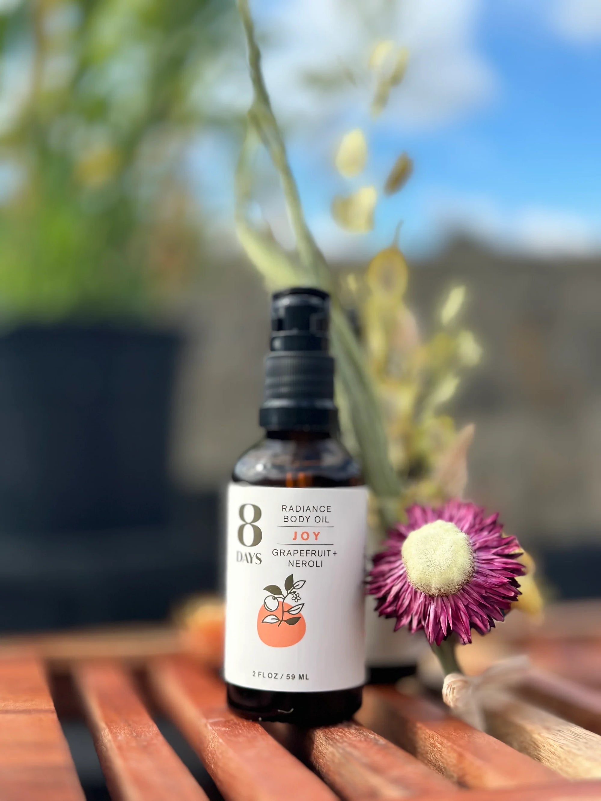 8 Days Botanicals Radiance Body Oil
