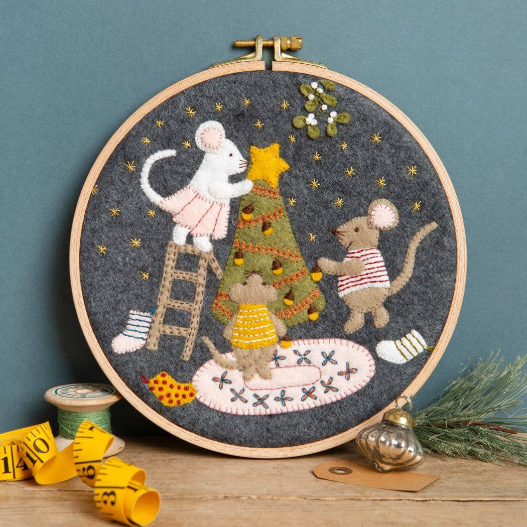 Felt Appliqué Hoop Kit