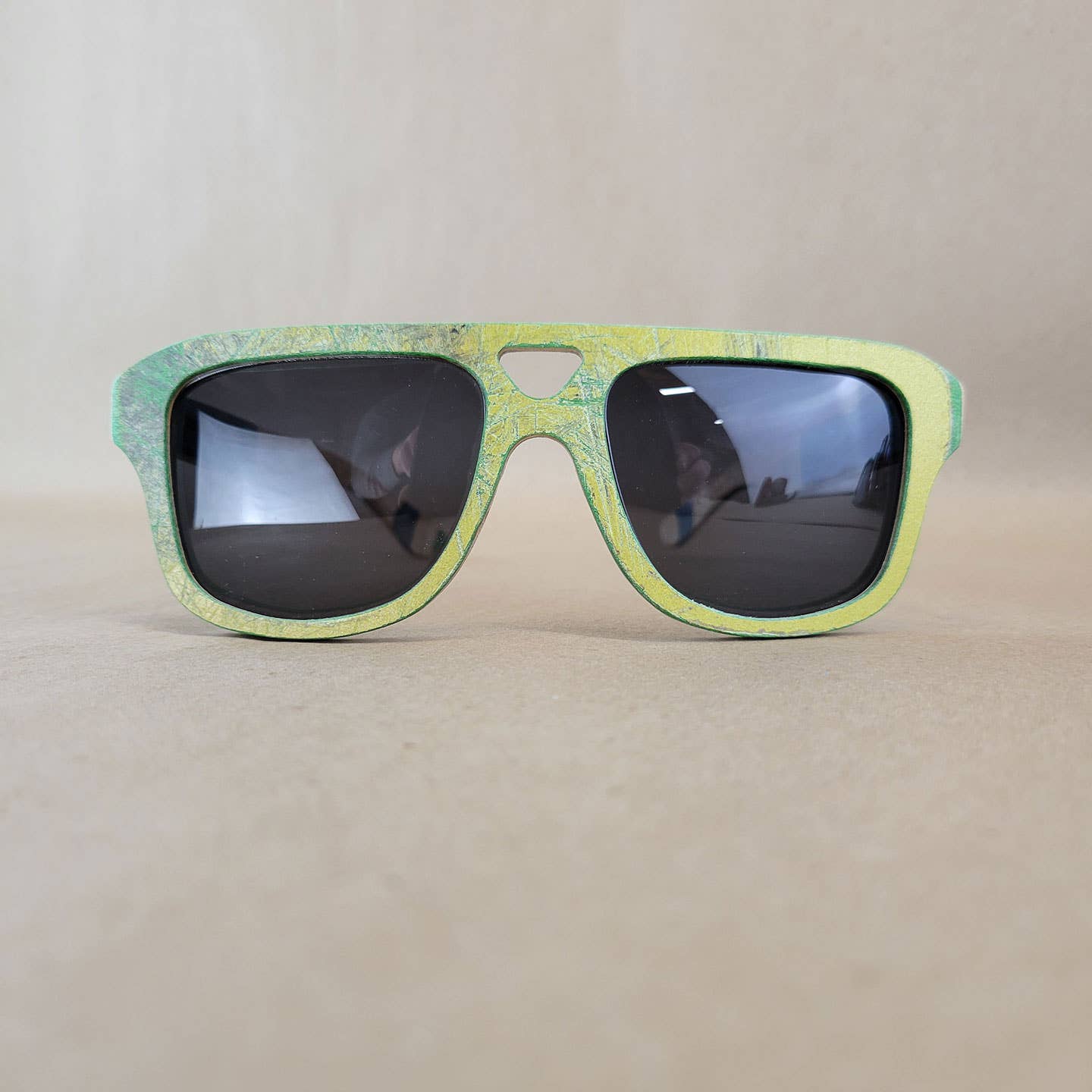 Aviator Sunglasses Made from Recycled Skateboards