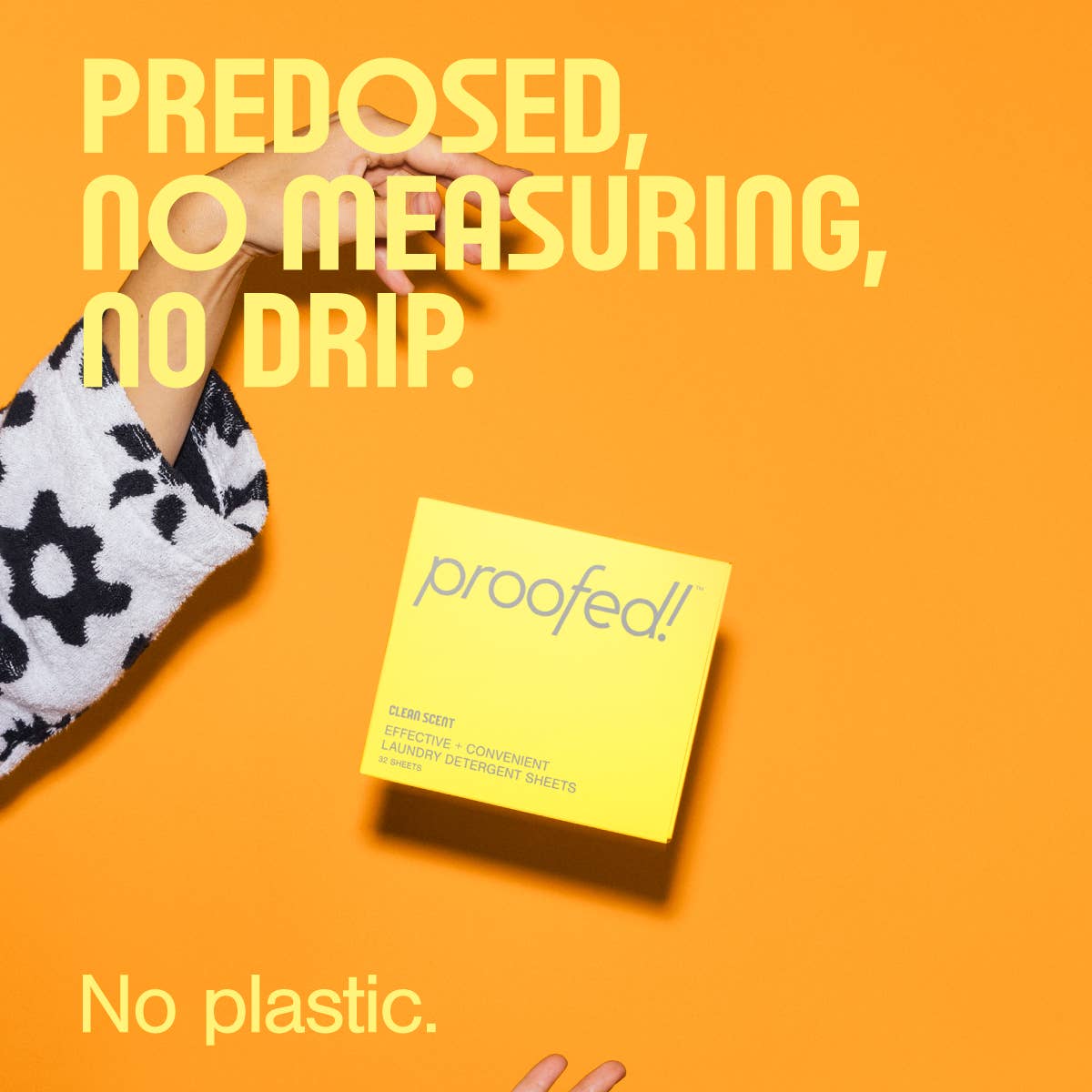 Plastic Free Laundry Detergent Sheets