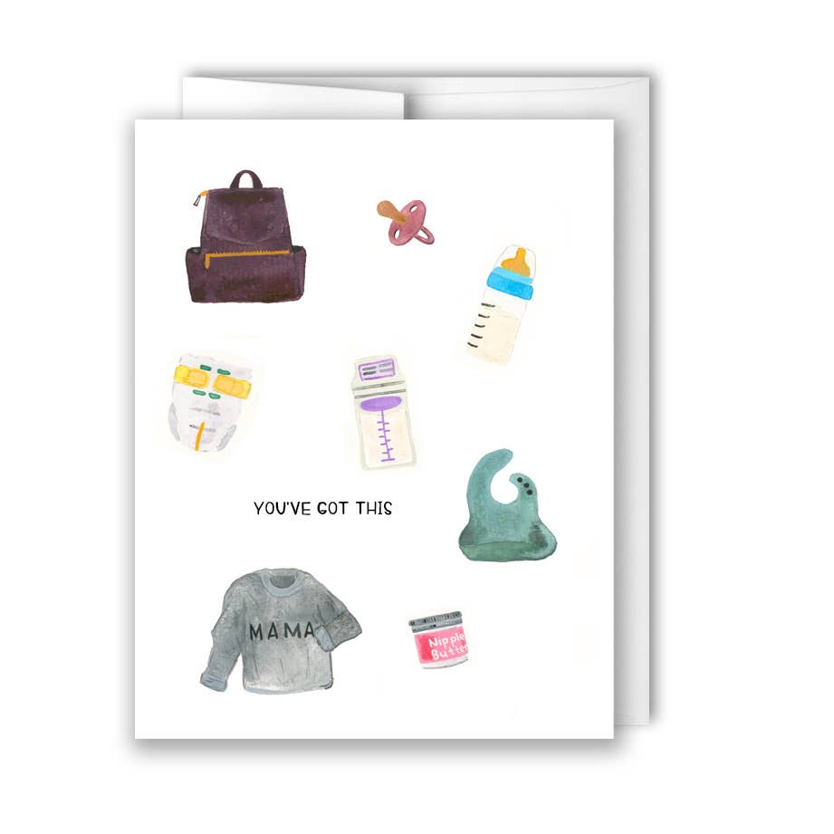 You've Got This New Baby Card