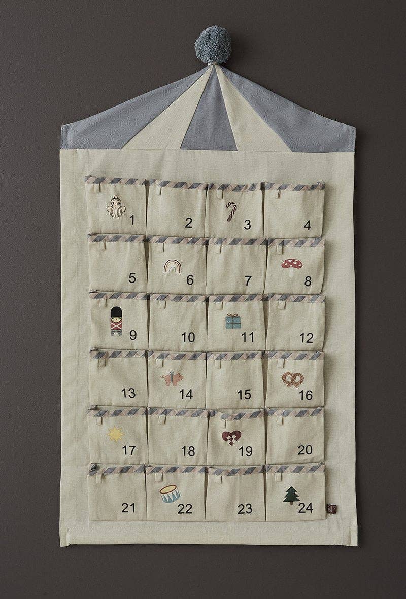 Organic Cotton Christmas Advent Calendar