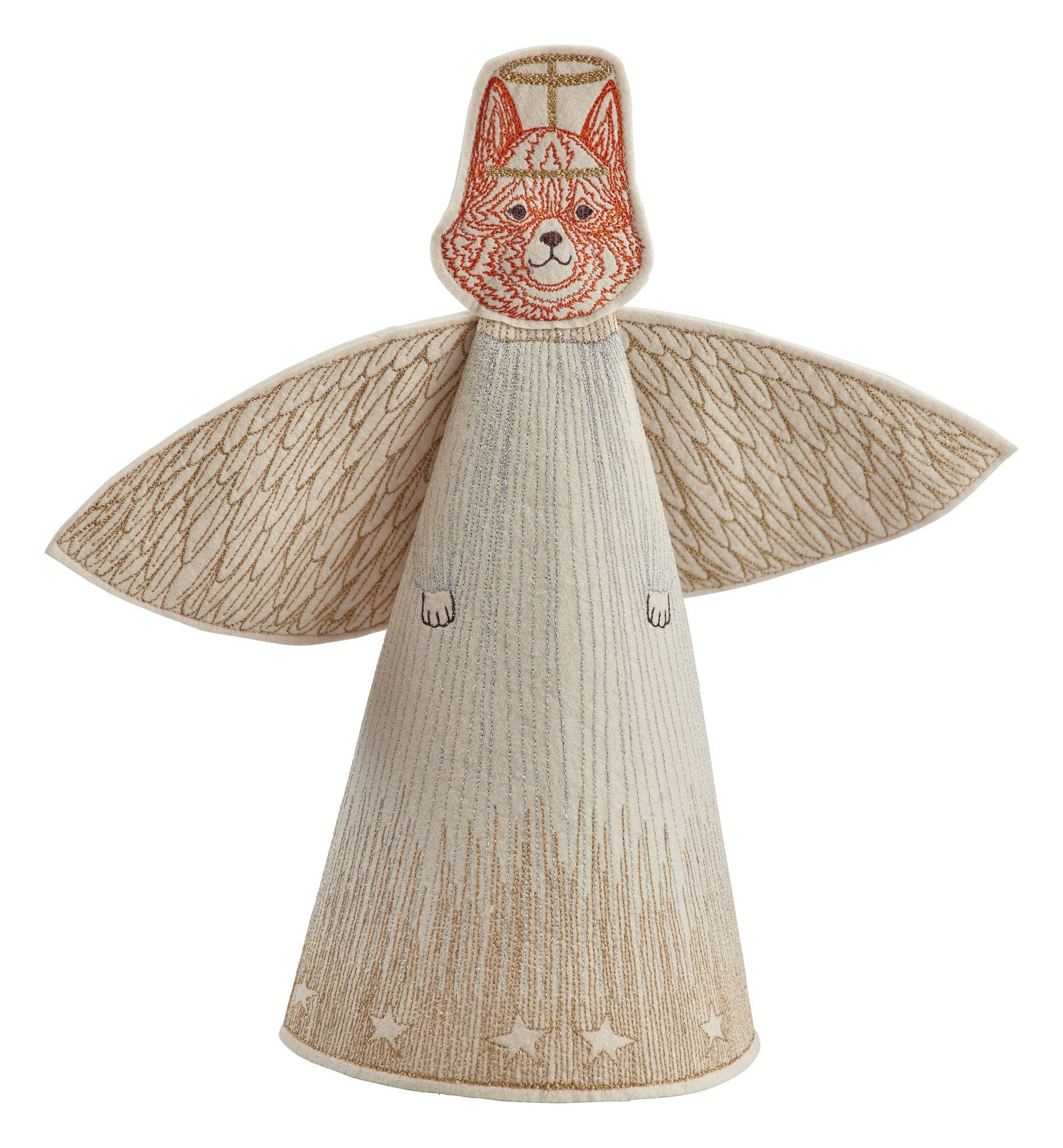 Coral & Tusk Angel Fox Tree Topper