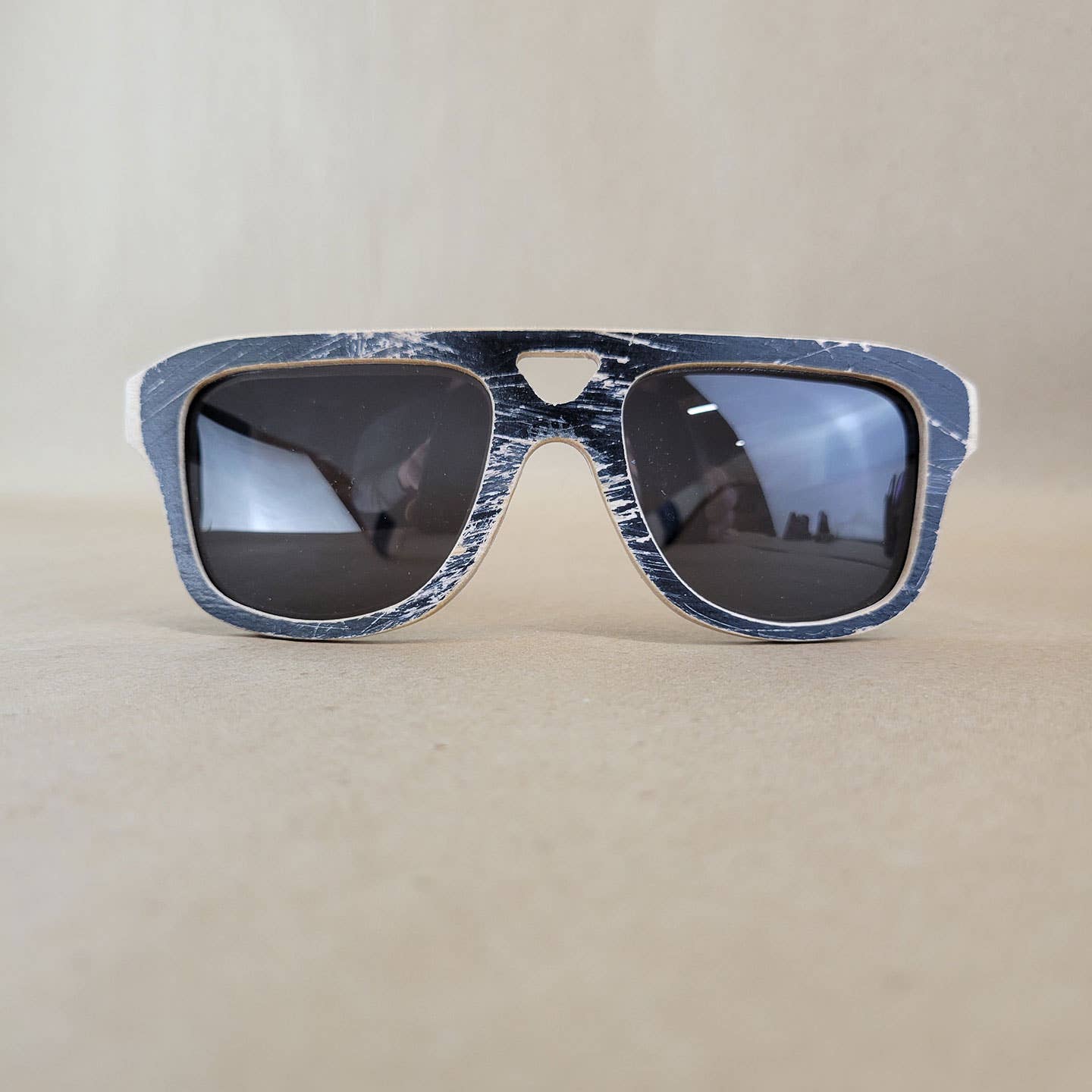 Aviator Sunglasses Made from Recycled Skateboards