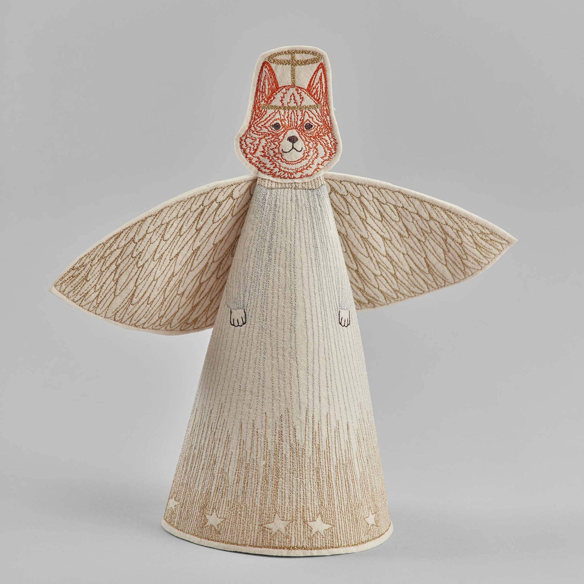 Coral & Tusk Angel Fox Tree Topper