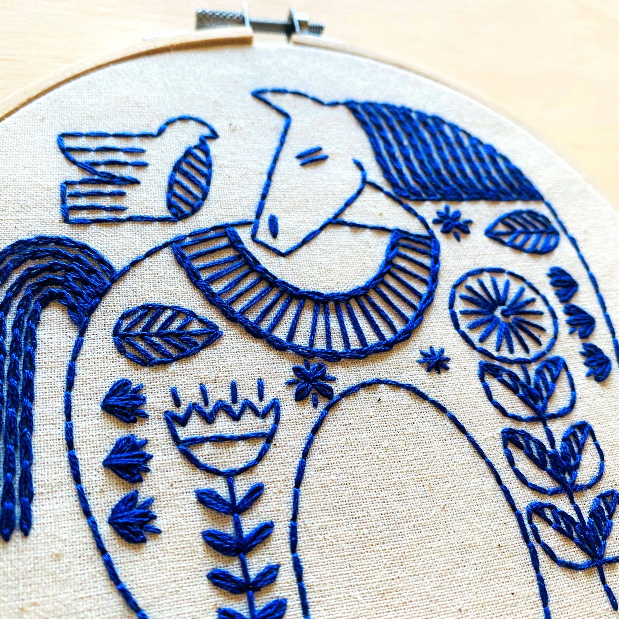 Hygge Horse Complete Embroidery Kit