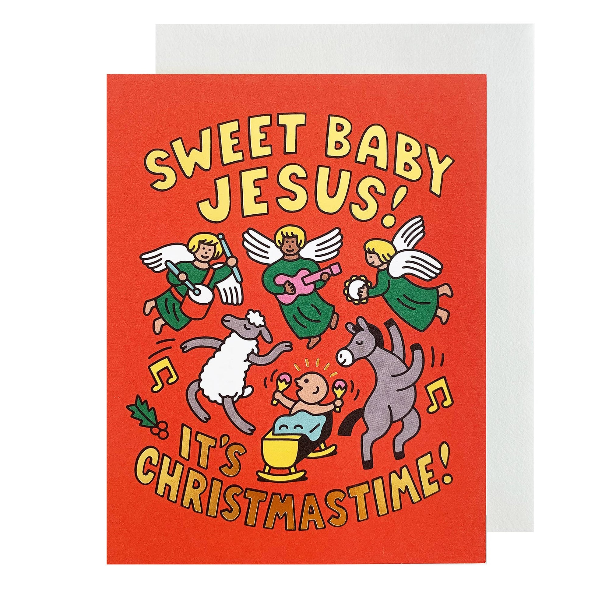 Sweet Baby Jesus Greeting Card