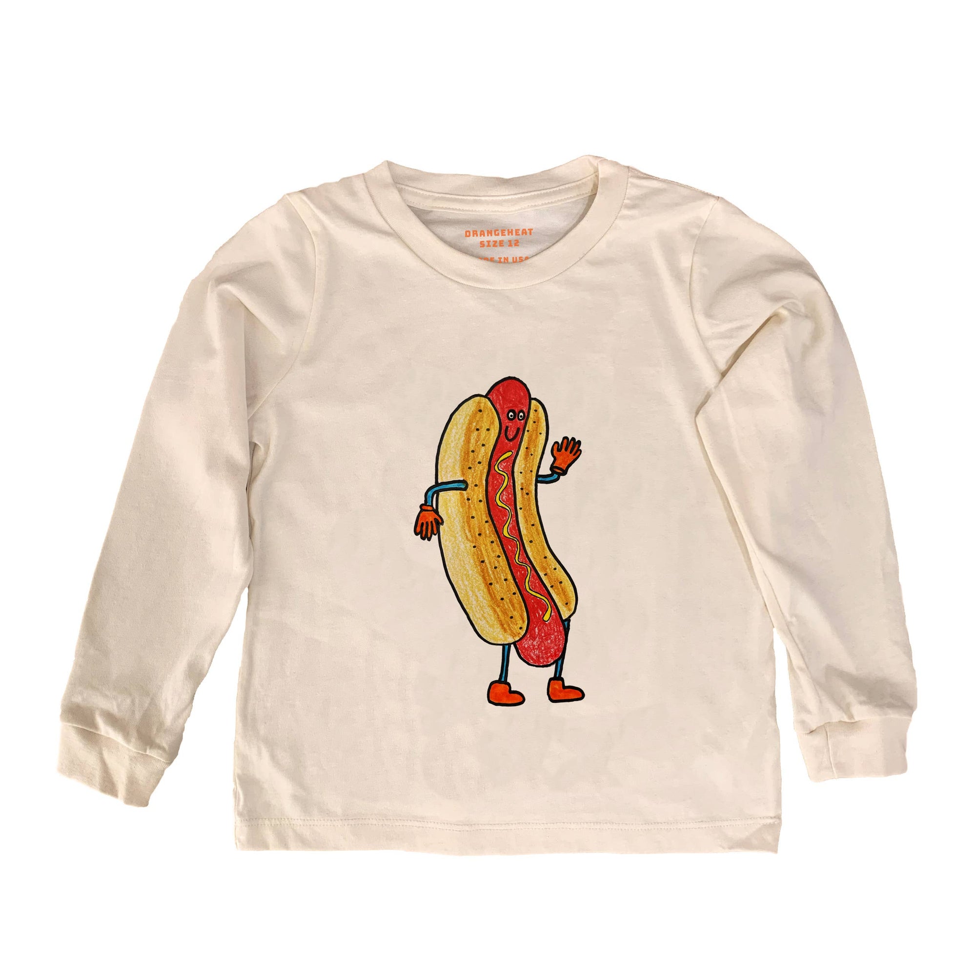 Hot Dog Kids Organic Tee