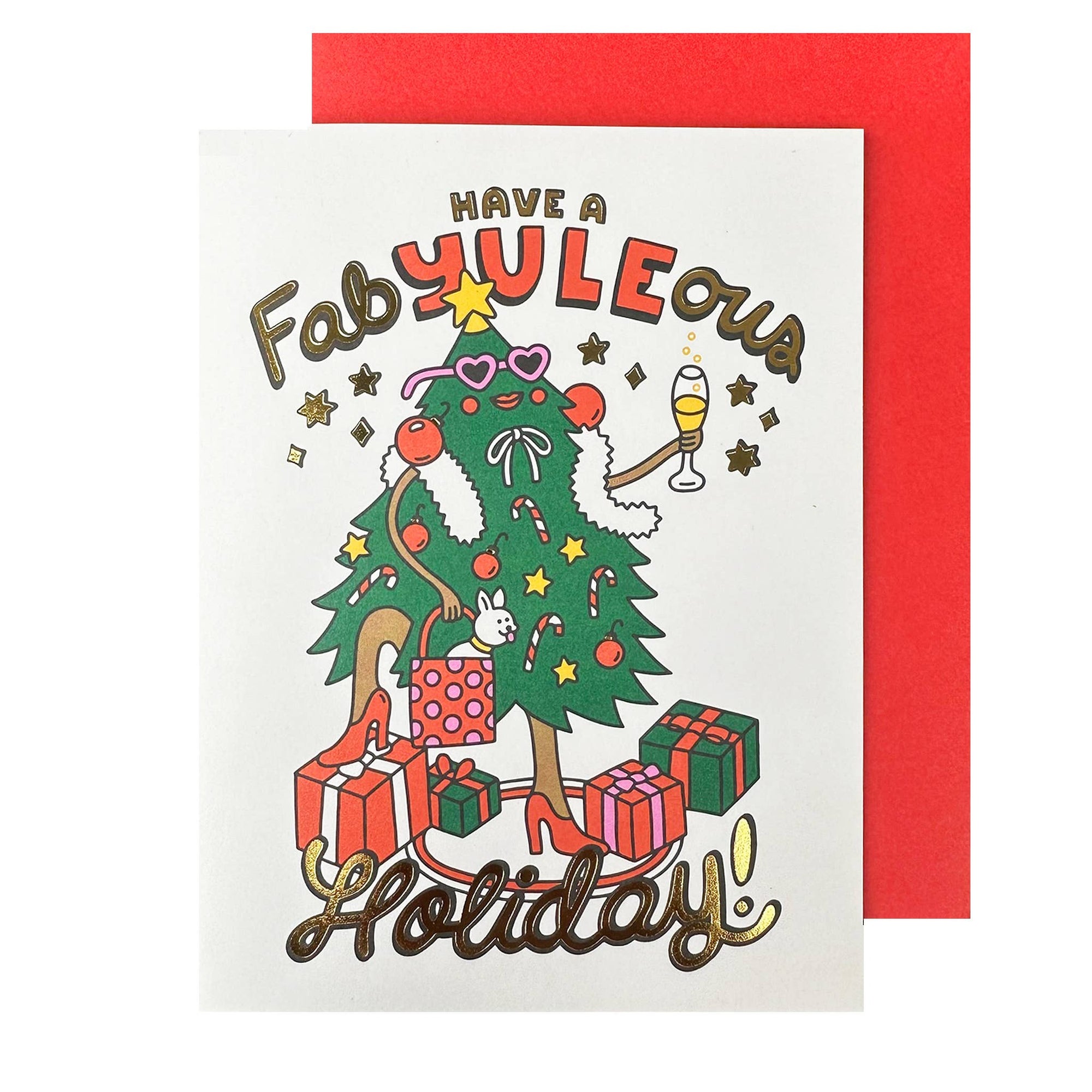 FabYULEous Holiday Greeting Card