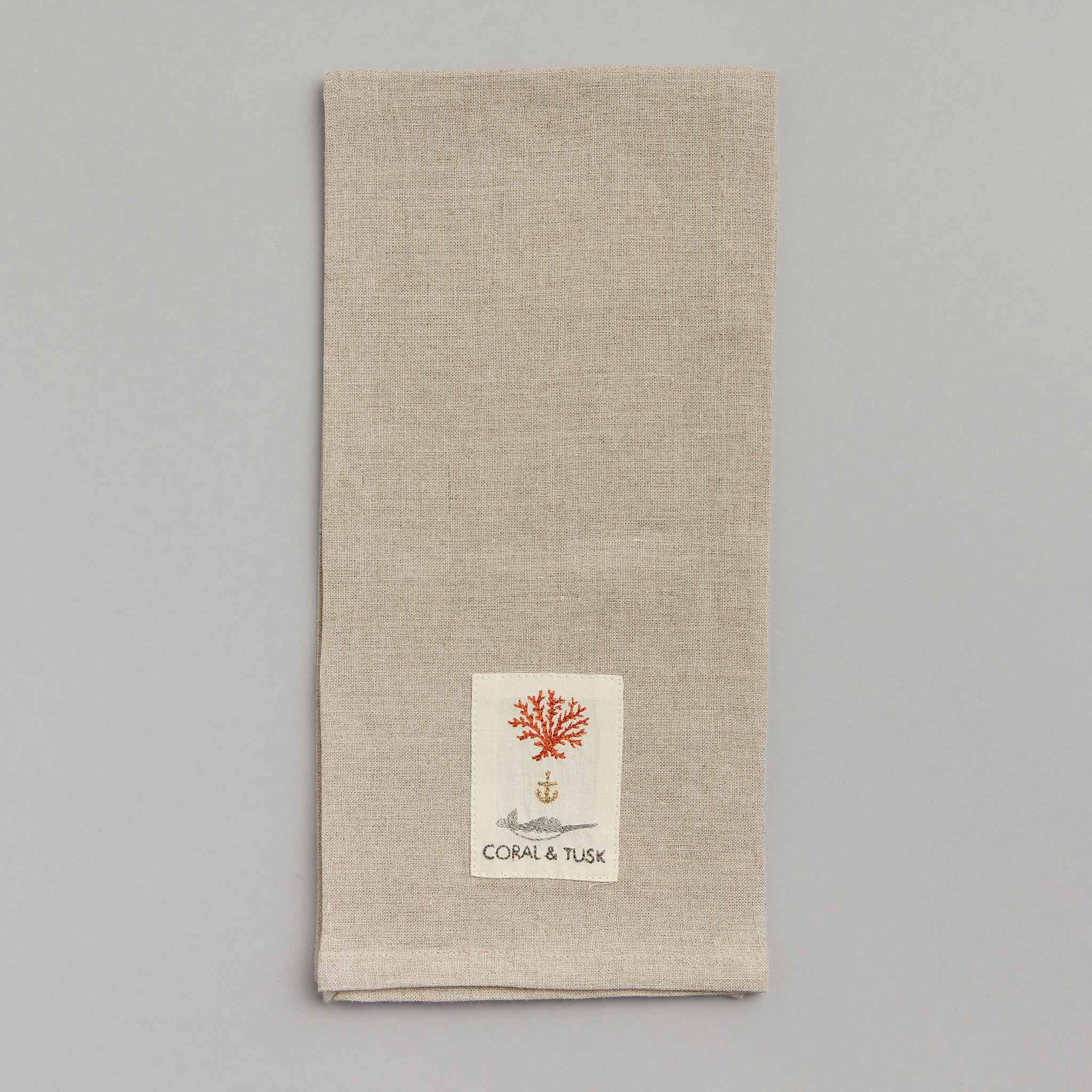 Coral & Tusk Tinsel Tree Tea Towel