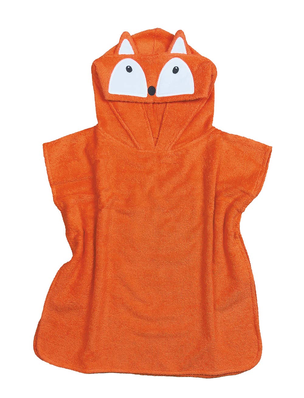 Organic Cotton Fox Bath Poncho