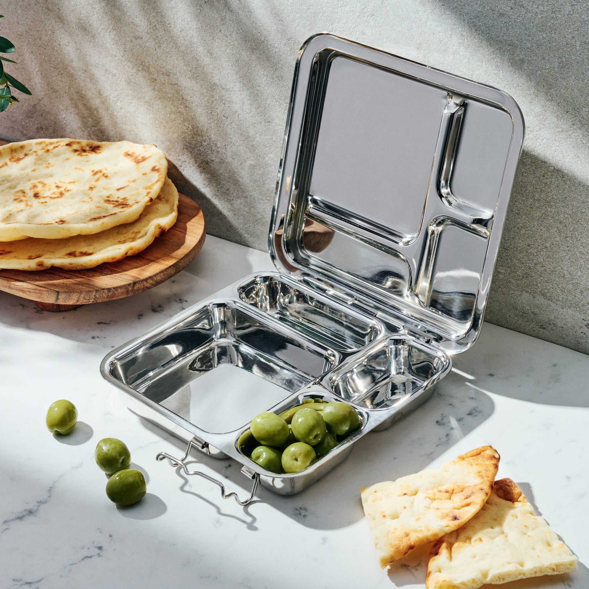 Stainless Steel Charcuterie Bento Box