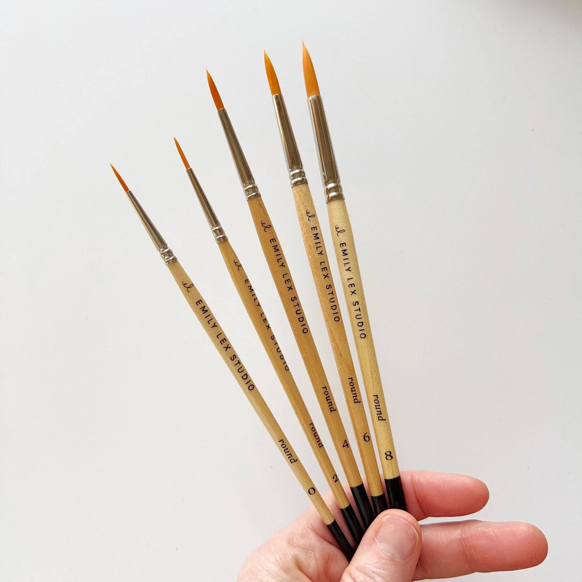Emily Lex Watercolor Paintbrushes
