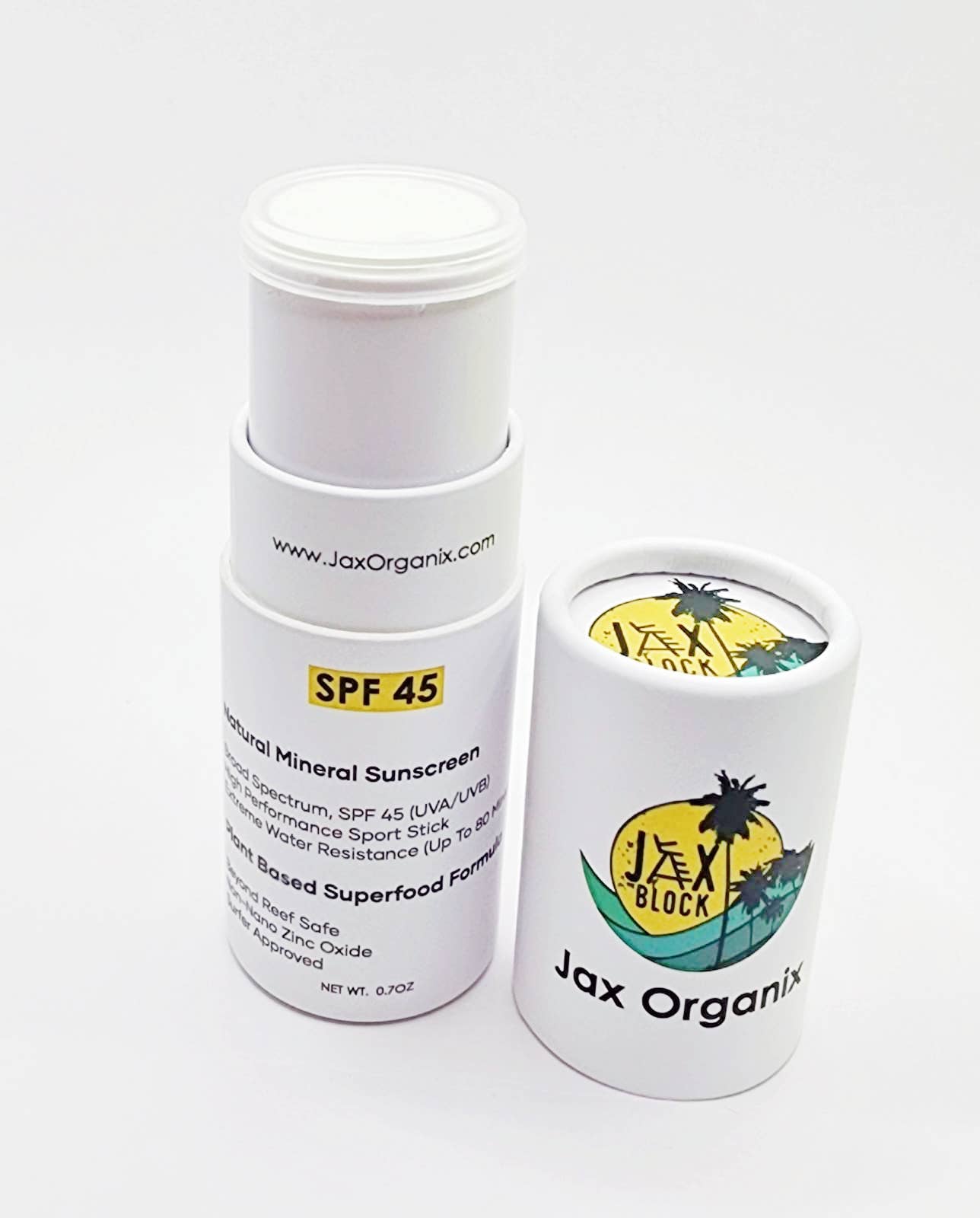 Jax Organix Sunscreen Stick SPF 45