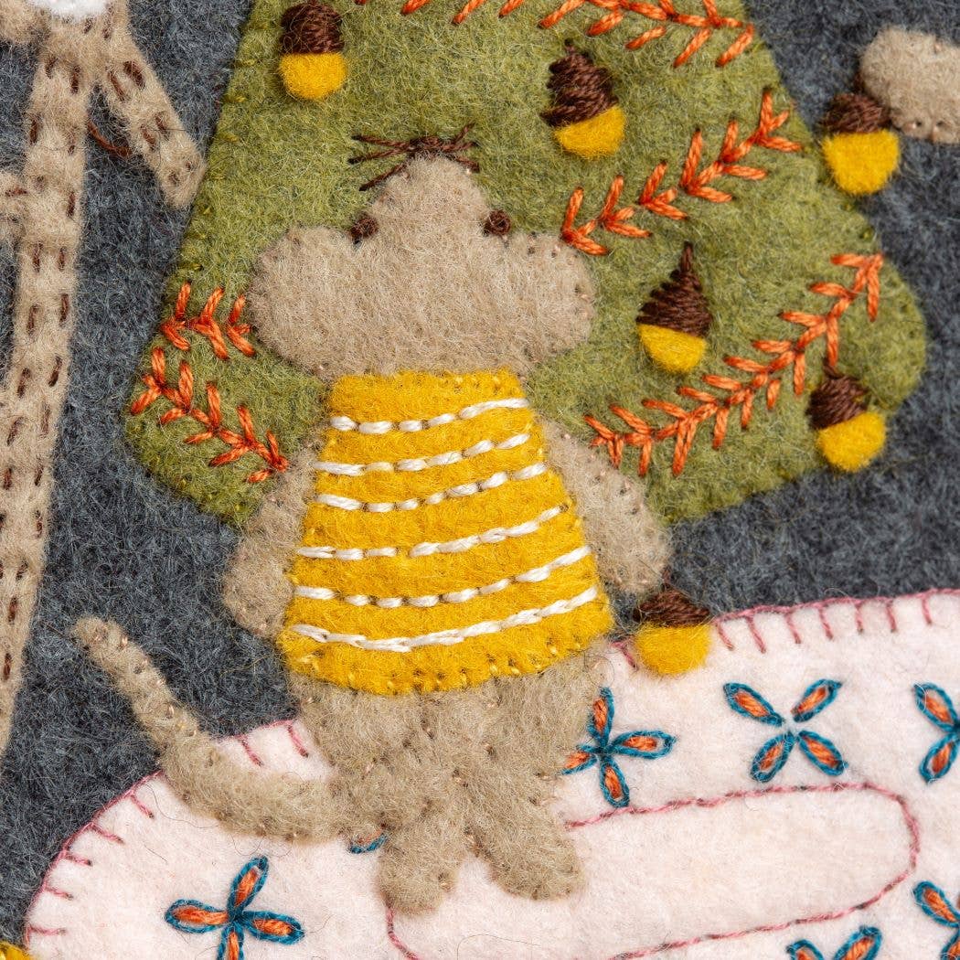 Felt Appliqué Hoop Kit