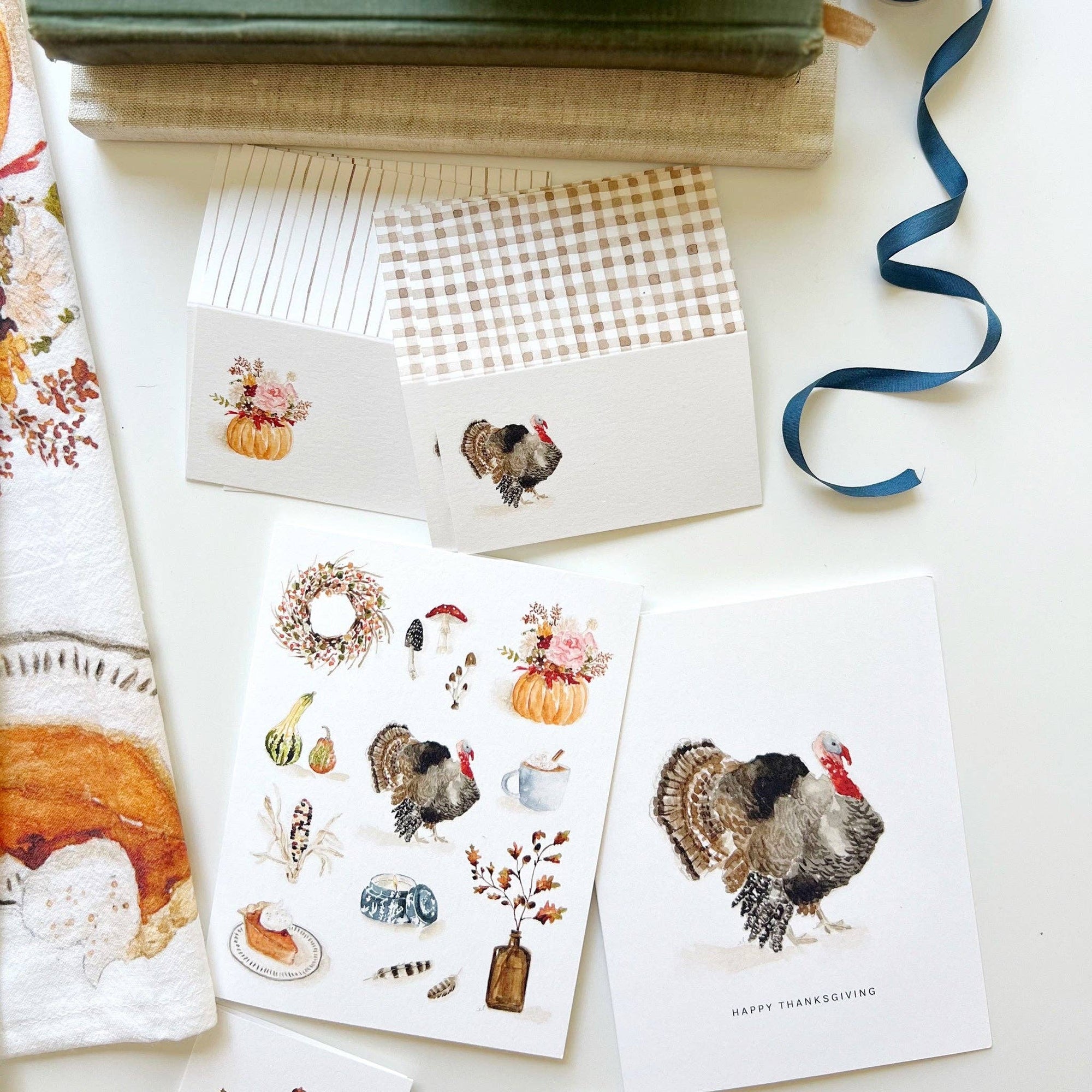 Watercolor Thanksgiving Card