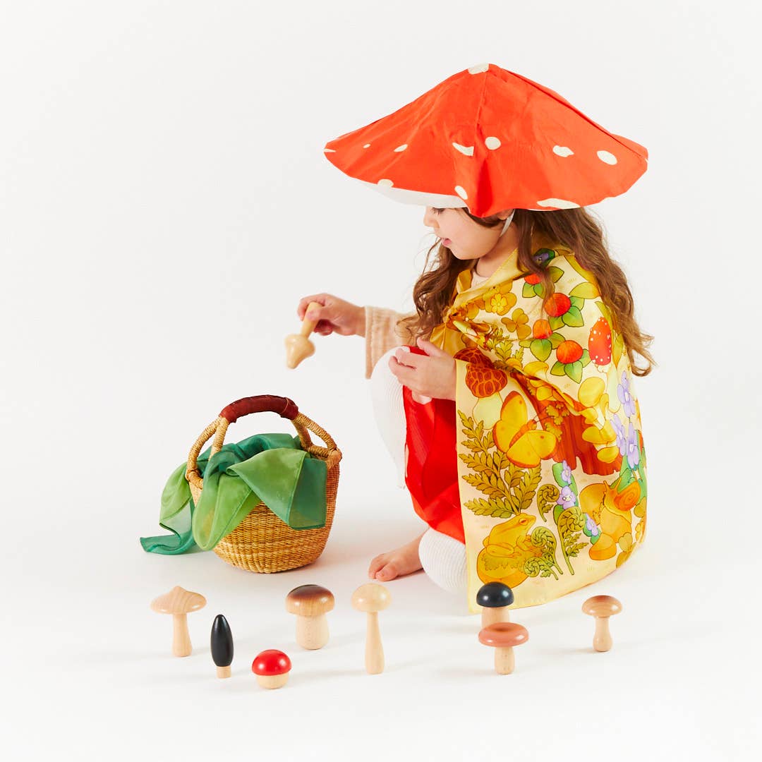 100% Mulberry Silk Kids Mushroom Tutu