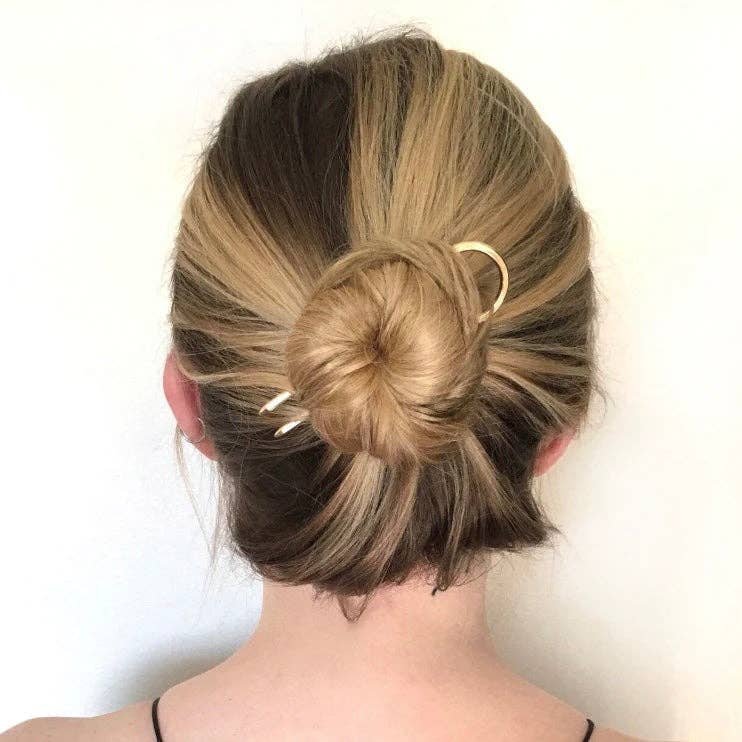 Handmade Brass Hair Pin