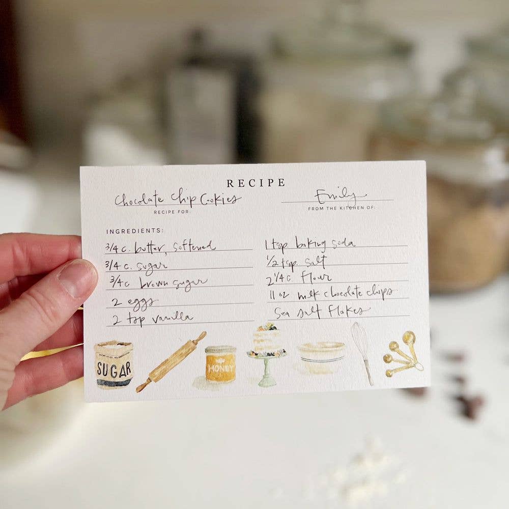 Emily Lex Baking Recipe Cards